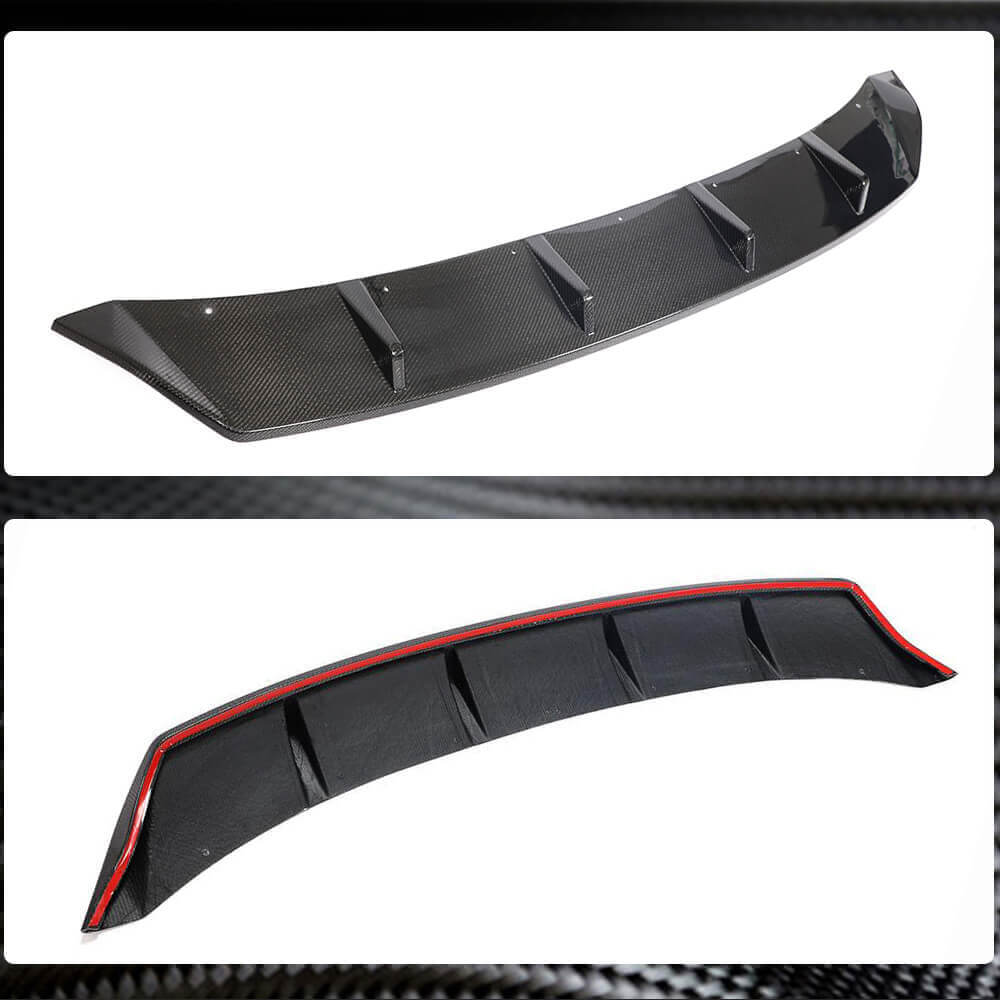 Rear Bumper Diffuser Carbon Fiber for BMW I3 2013-2022 - image 5