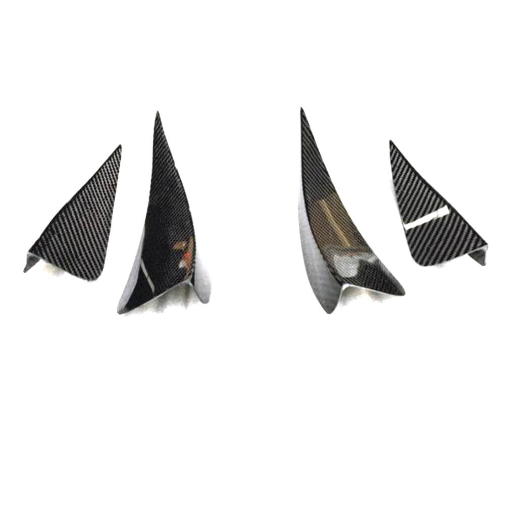 Front bumper trims (for S-Line SD 2012-2016, Carbon) for Audi A3 2012-2020 - image 5