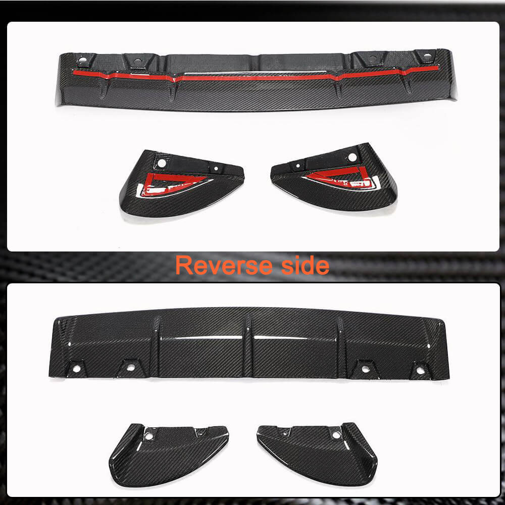 Rear bumper diffuser V2 (2021-2023, Carbon) for Subaru BRZ 2021- - image 5