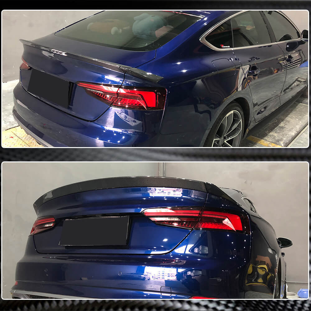 Spoiler V2 (for Sportback, Carbon) for Audi A5 2016-2025 - image 5