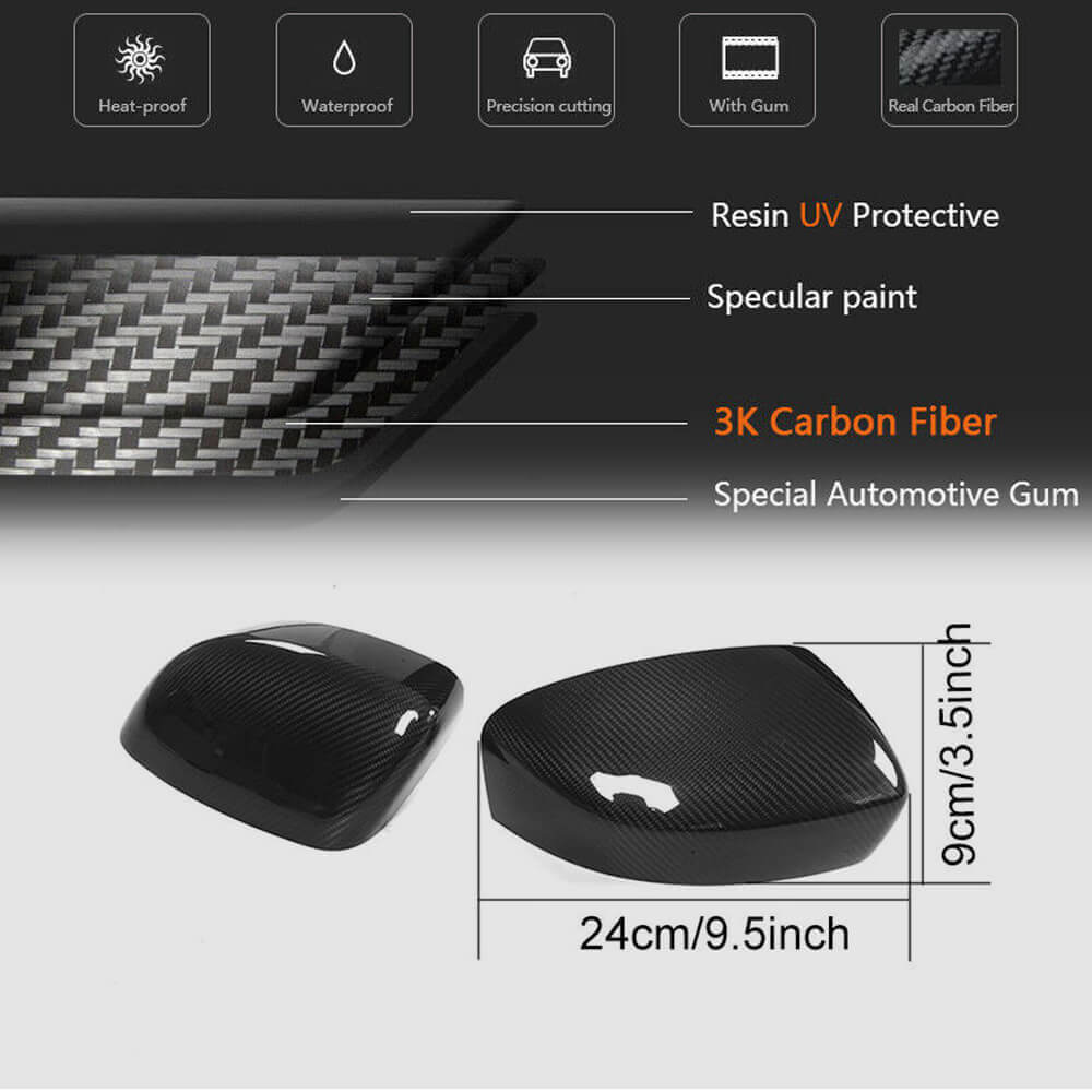 Mirror Covers (Carbon) for Maserati Levante 2016- - image 5