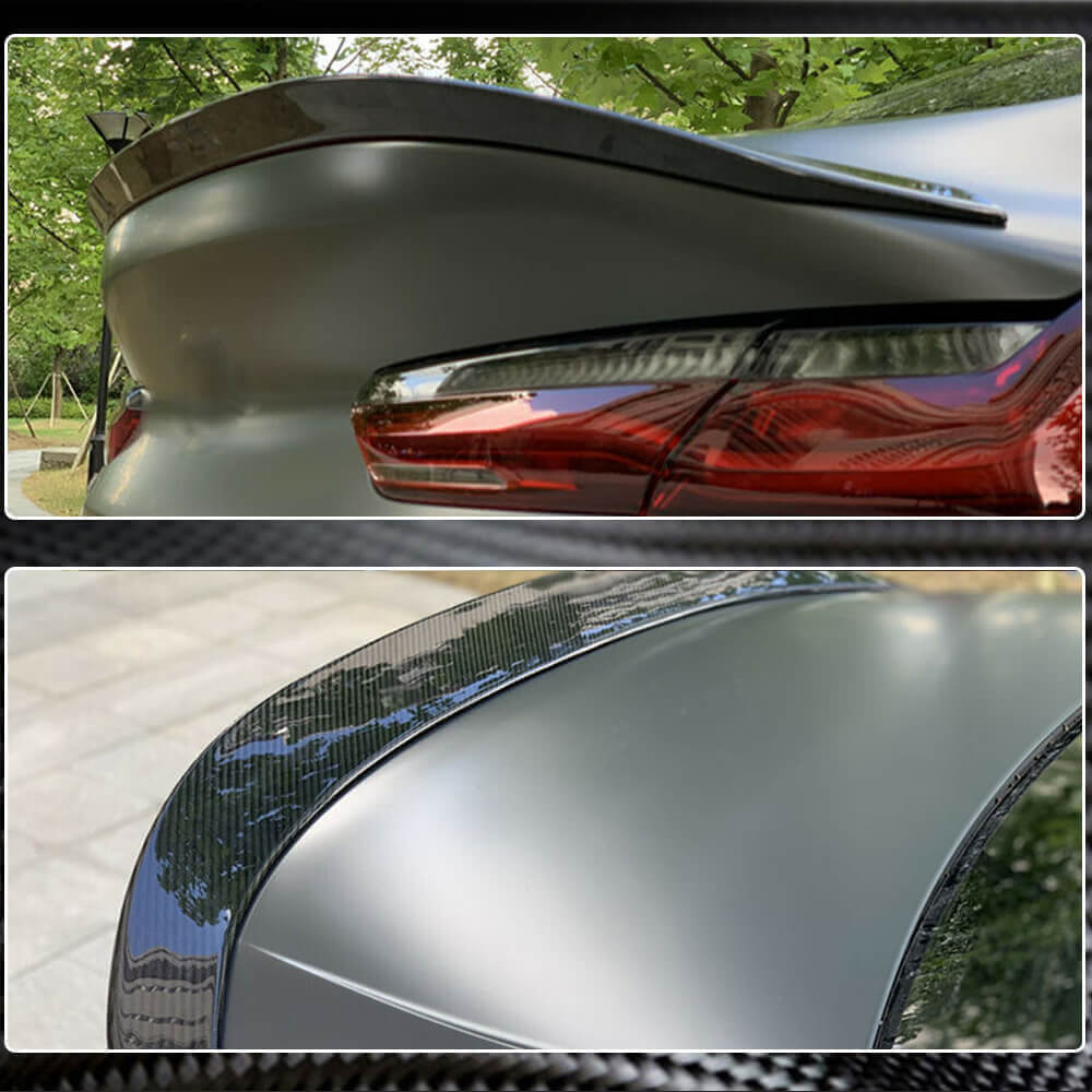 Rear Trunk Spoiler Dry Carbon Fiber V2 (for G16) for BMW 8 series G14/G15/G16 - image 5