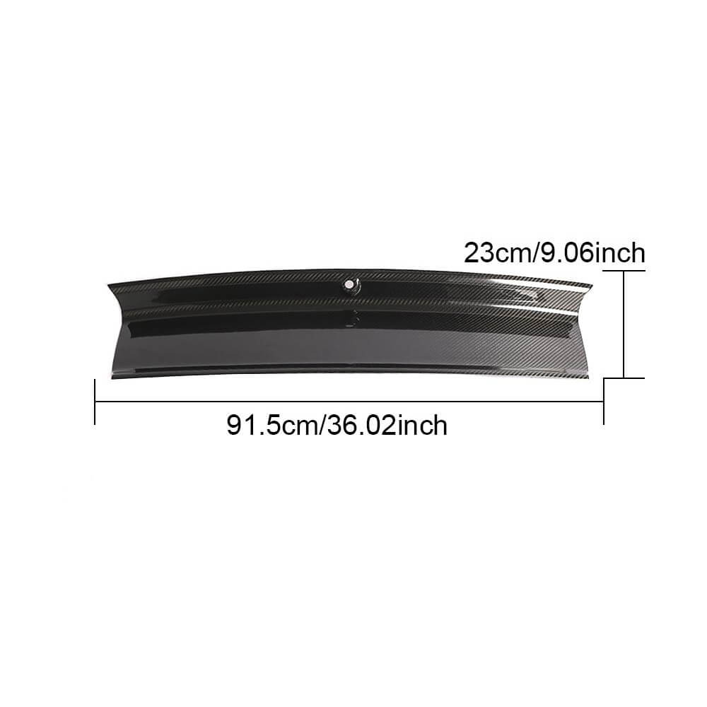 Trunk Lid Cover (Carbon) for Ford Mustang 2015-2023 - image 5