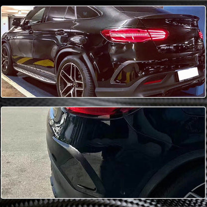 Covers on the rear bumper (Carbon) for Mercedes GLE coupe C292 2015-2019 - image 5