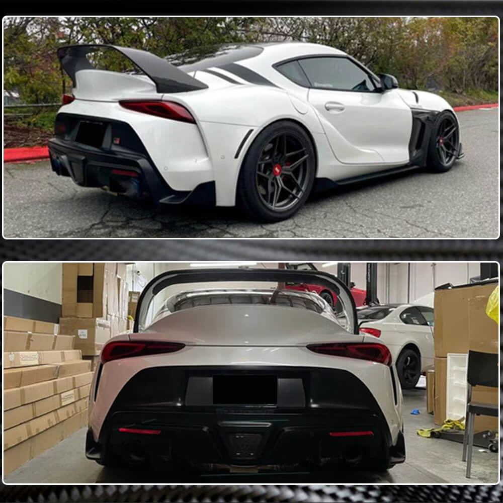 Spoiler V1 (Carbon) for Toyota Supra 2019- - image 5