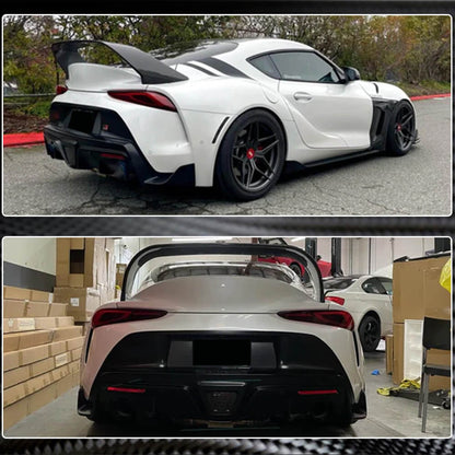 Spoiler V1 (Carbon) for Toyota Supra 2019- - image 5