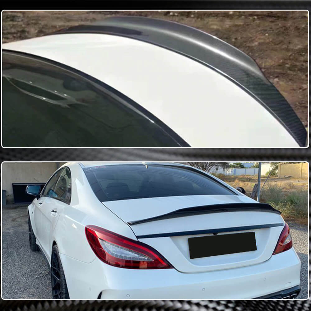 Spoiler V3 (for SD, Carbon) for Mercedes CLS C218 2011-2018 - image 5