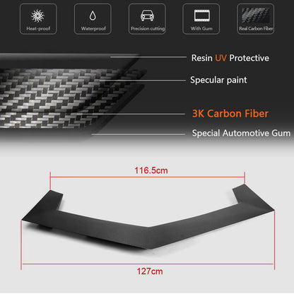 Spoiler (for CTS Non-V, Carbon) for Cadillac CTS 2007-2014 - image 5