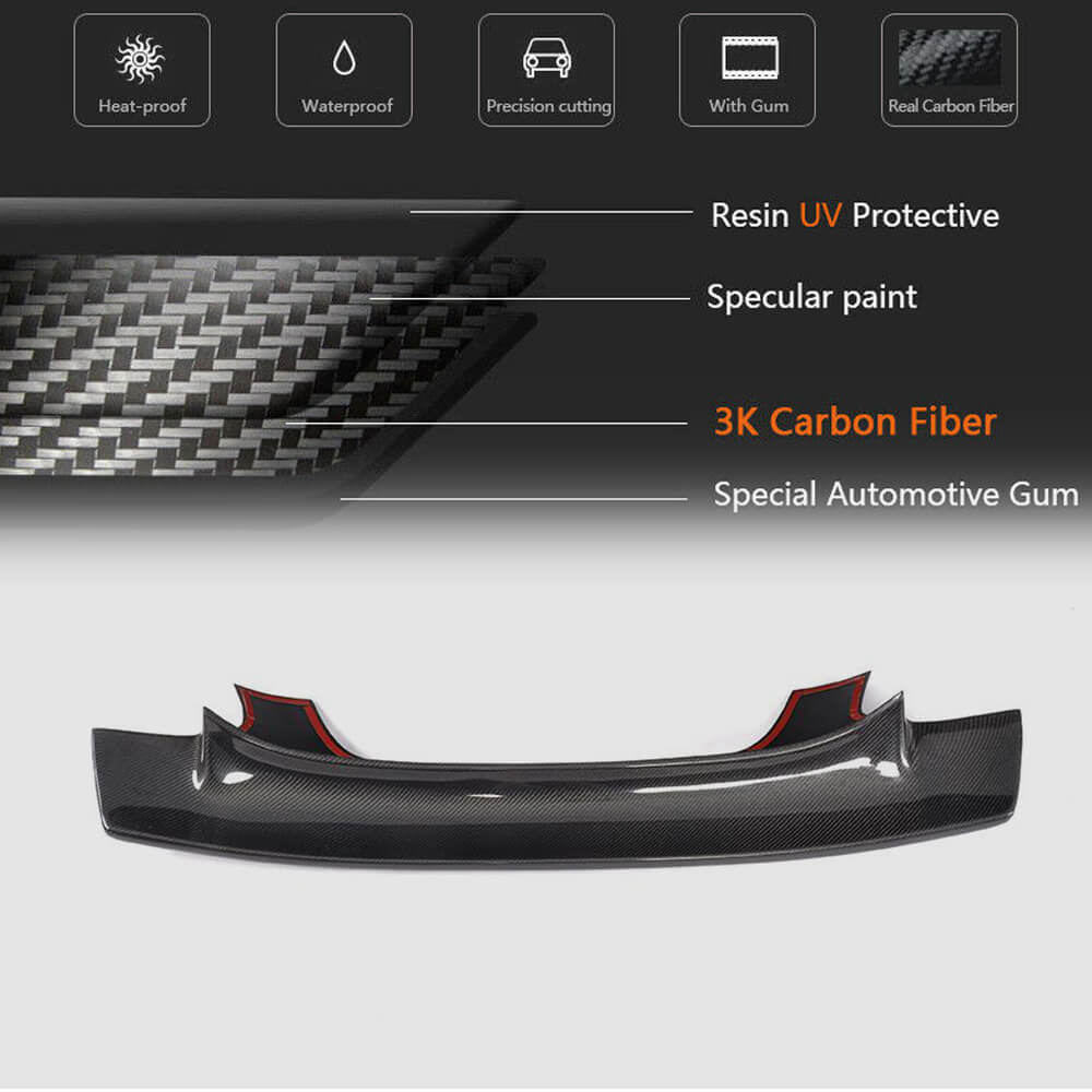 Spoiler V4 (Carbon) for Subaru BRZ 2012-2021 - image 5