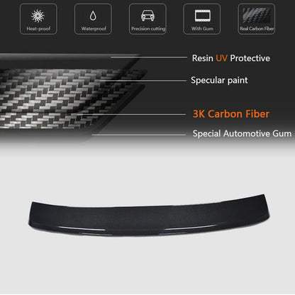 V2 Rear Window Spoiler (for Q50, Carbon) for Infiniti Q50/Q60 2013-2024 - image 5