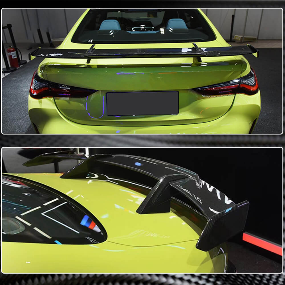 Rear Trunk Spoiler Dry Carbon Fiber V1 (for G80) for BMW 3 series G20/21 2018- - image 5