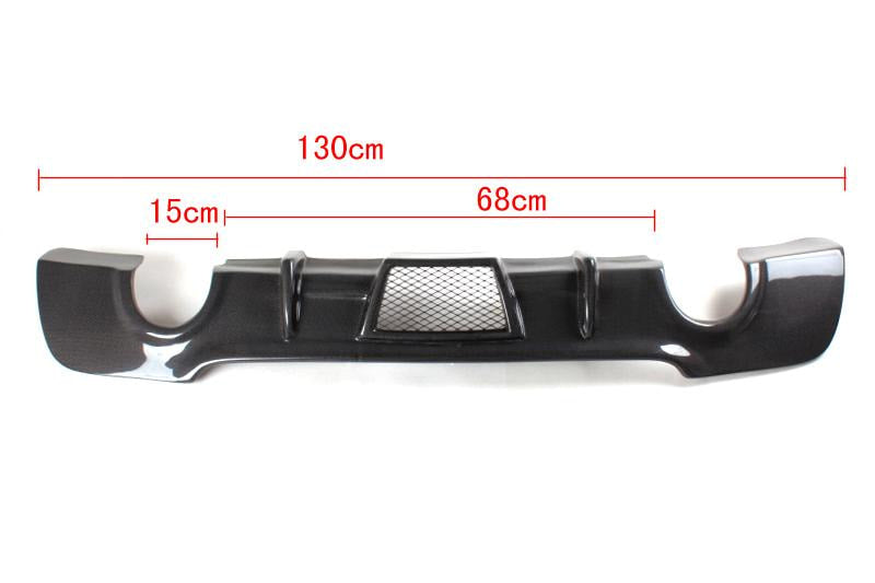 Rear Bumper Diffuser Carbon Fiber V2 (for E92/E93 M Sport) for BMW 3 series E-90/91/92/93 2005-2011 - image 5