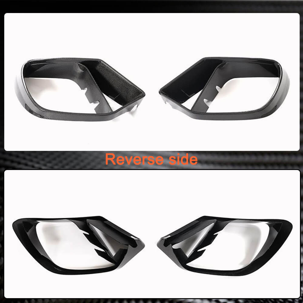 Bumper inserts (for GT43/GT50/GT53 2018-2022, Carbon) for Mercedes AMG GT 4 X290 - image 5