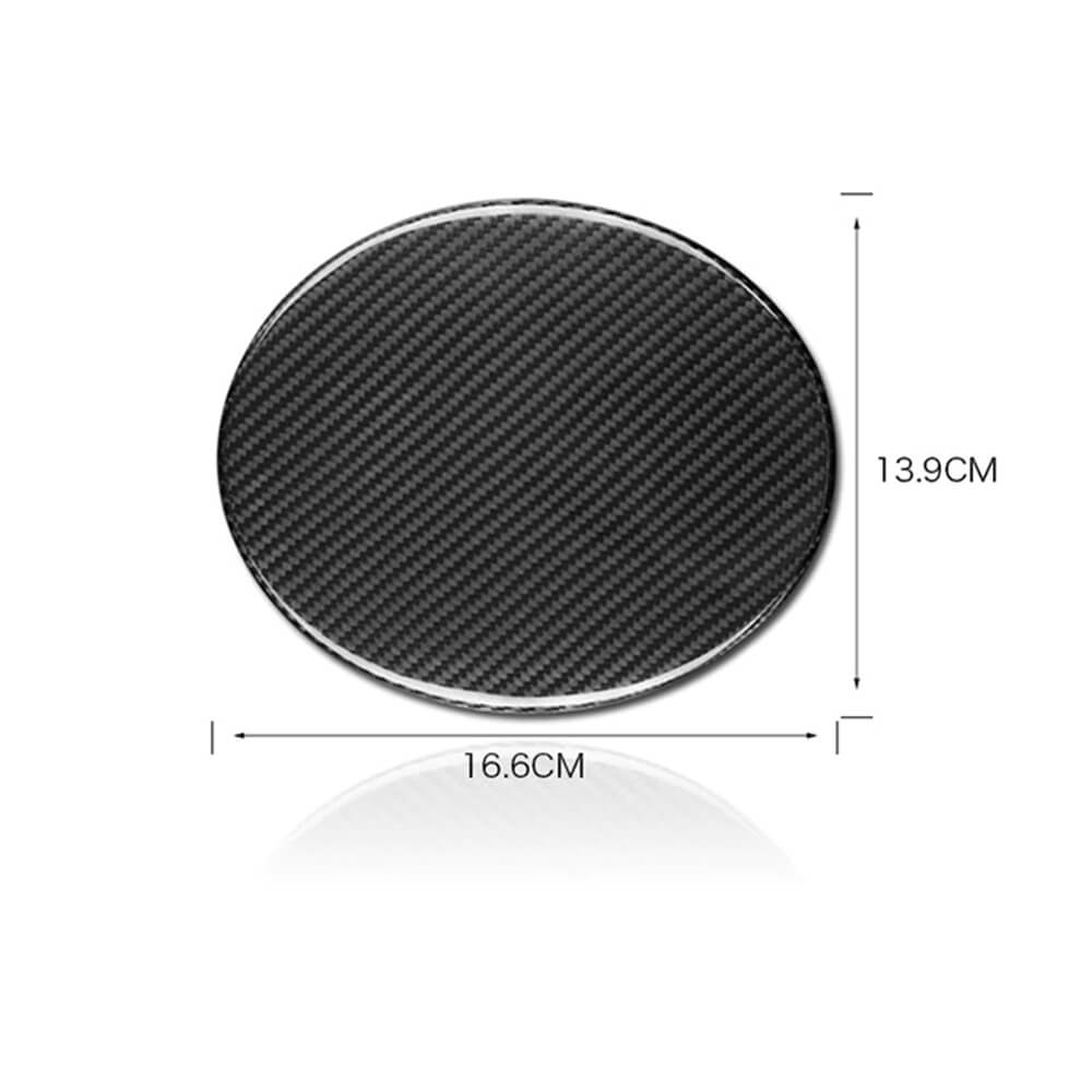 Overlay on the gas tank hatch (Carbon) for Subaru BRZ 2012-2021 - image 5