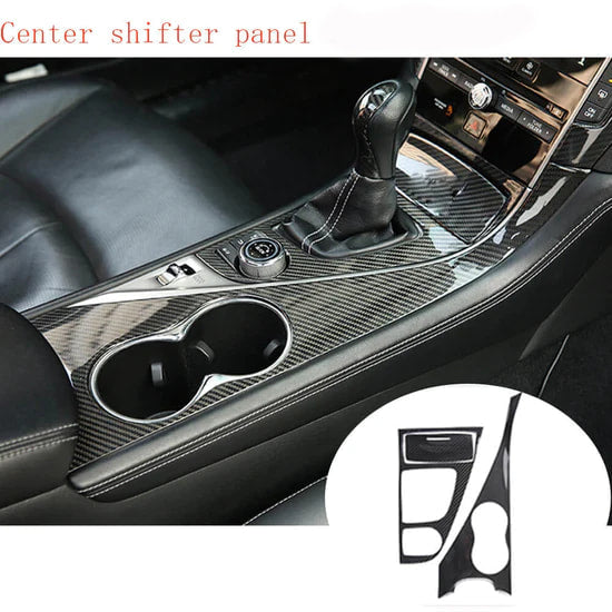 Carbon inserts in the interior (for Q50) for Infiniti Q50/Q60 2013-2024 - image 5