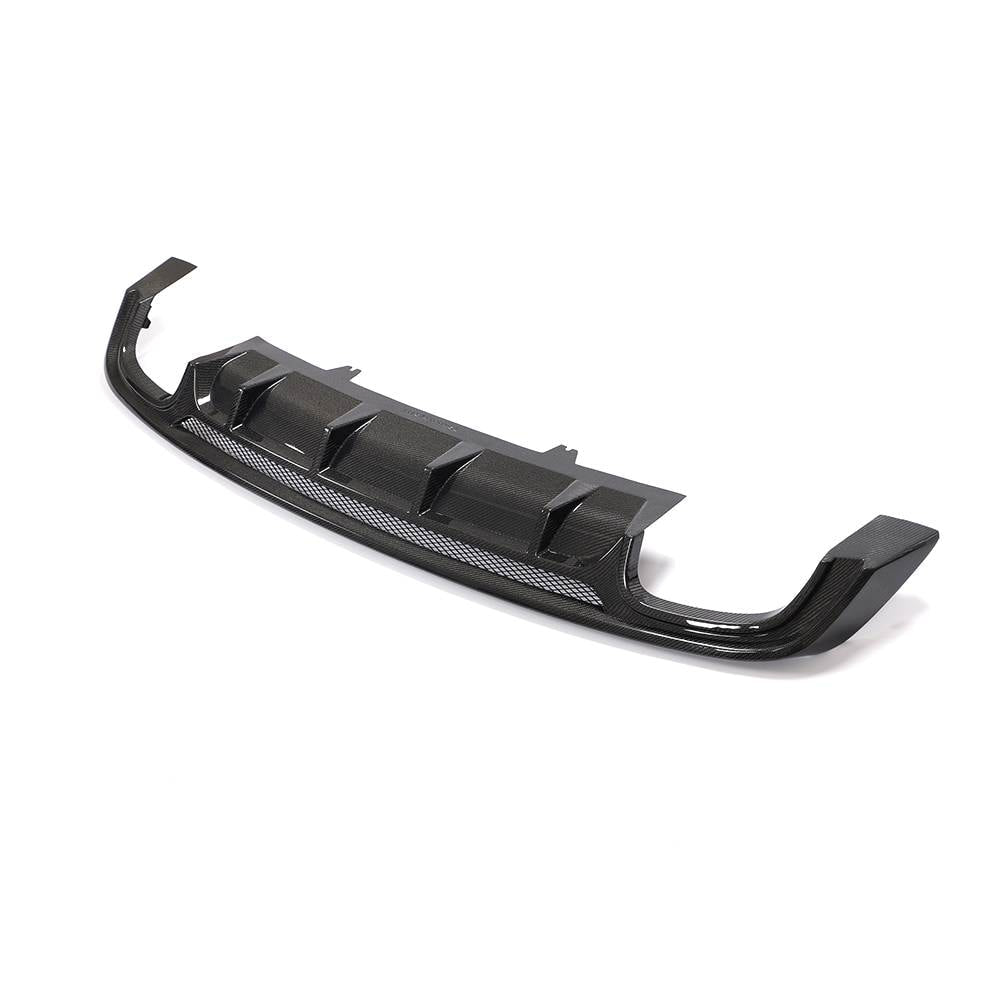Rear Bumper Diffuser V3 (for S-Line 2016-2020, Carbon) for Audi A5 2016-2025 - image 5