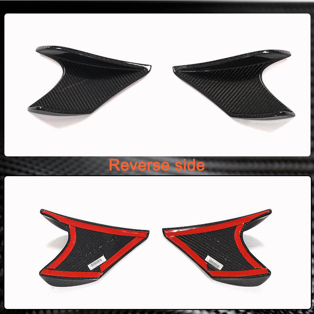 Covers on the rear bumper (2021-2023, Carbon) for Subaru BRZ 2021- - image 5