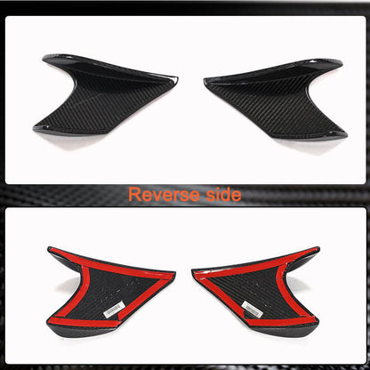 Covers on the rear bumper (2021-2023, Carbon) for Subaru BRZ 2021- - image 5
