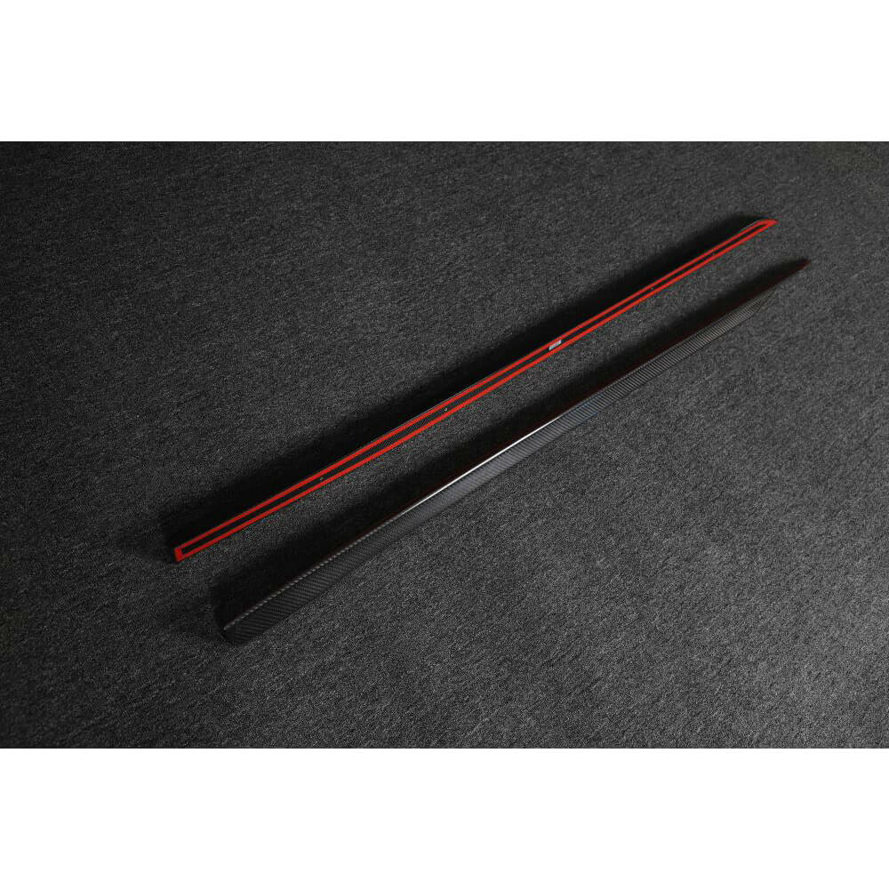 Side Skirt Extensions (for M-Sport, Carbon) for BMW 5/i5 Series G60/G60E/G61 2023- - image 5