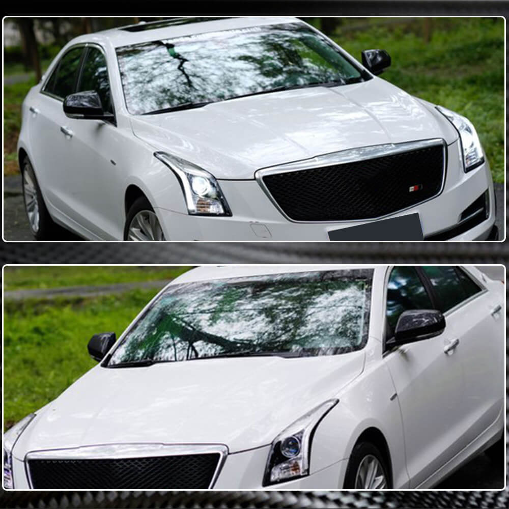 Mirror covers (Carbon) for Cadillac ATS - image 5