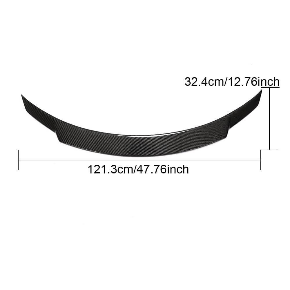 Spoiler V7 (SD, Carbon) for Mercedes CLA C117 2013-2019 - image 5