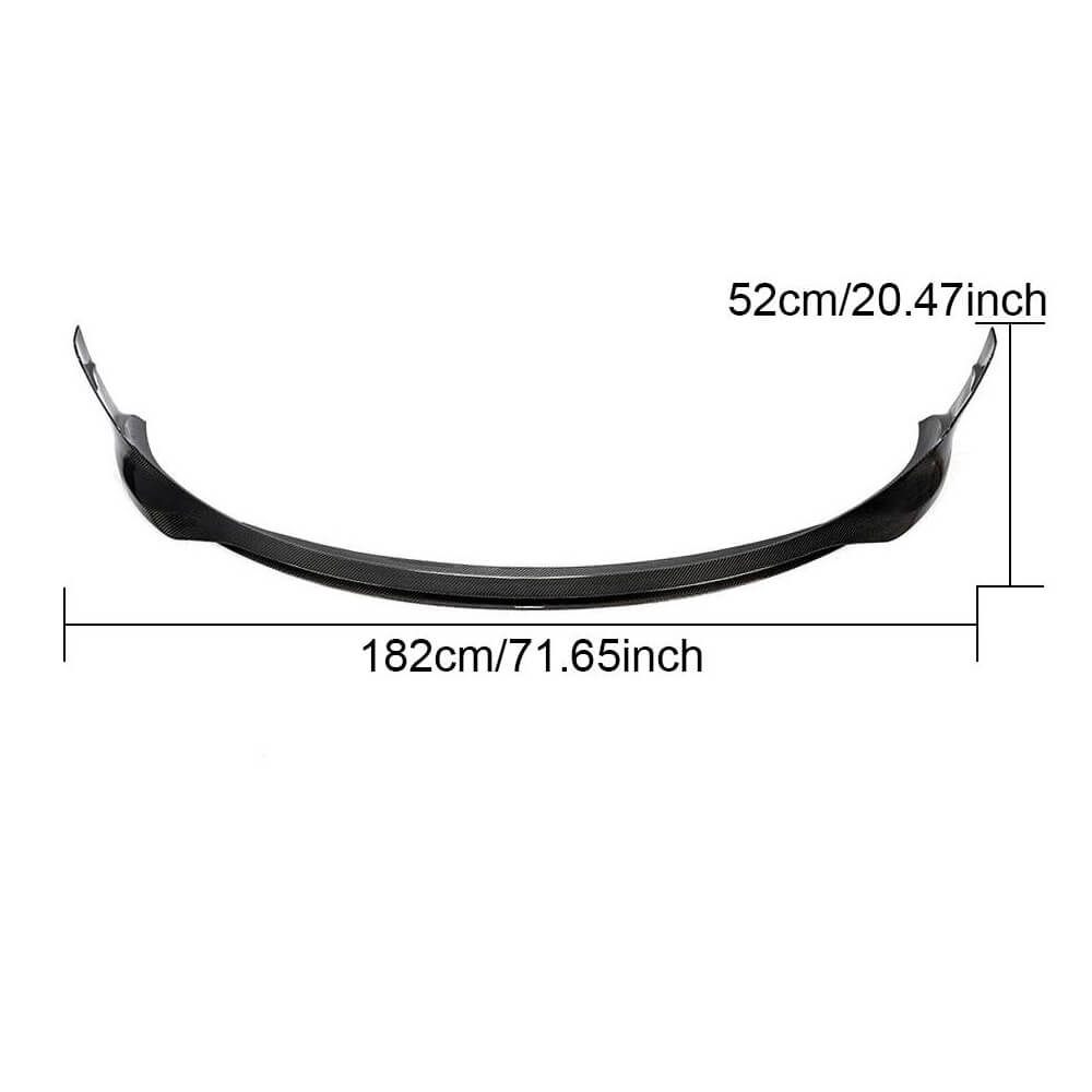 Front Bumper Lip V4 (2017-2023, Carbon) for Tesla Model 3 2017- - image 5