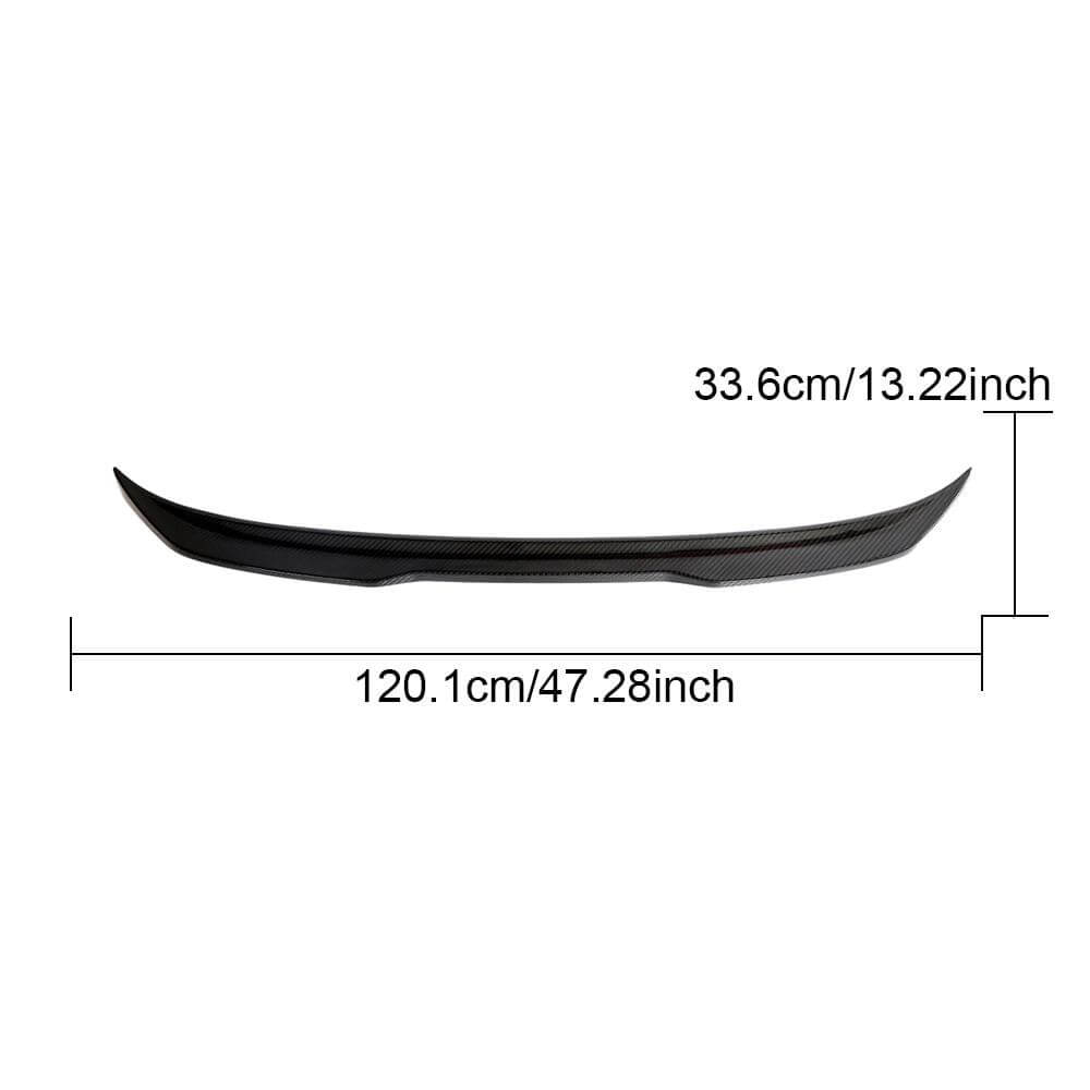 Rear Trunk Spoiler Dry Carbon Fiber V11 (SD) for BMW 5 Series G30/31 2017-2023 - image 5