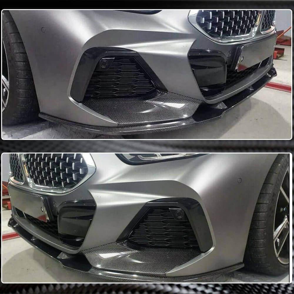 Front Bumper Lip Carbon Fiber V5 (M-Sport) for BMW Z4 (G29) 2018- - image 5