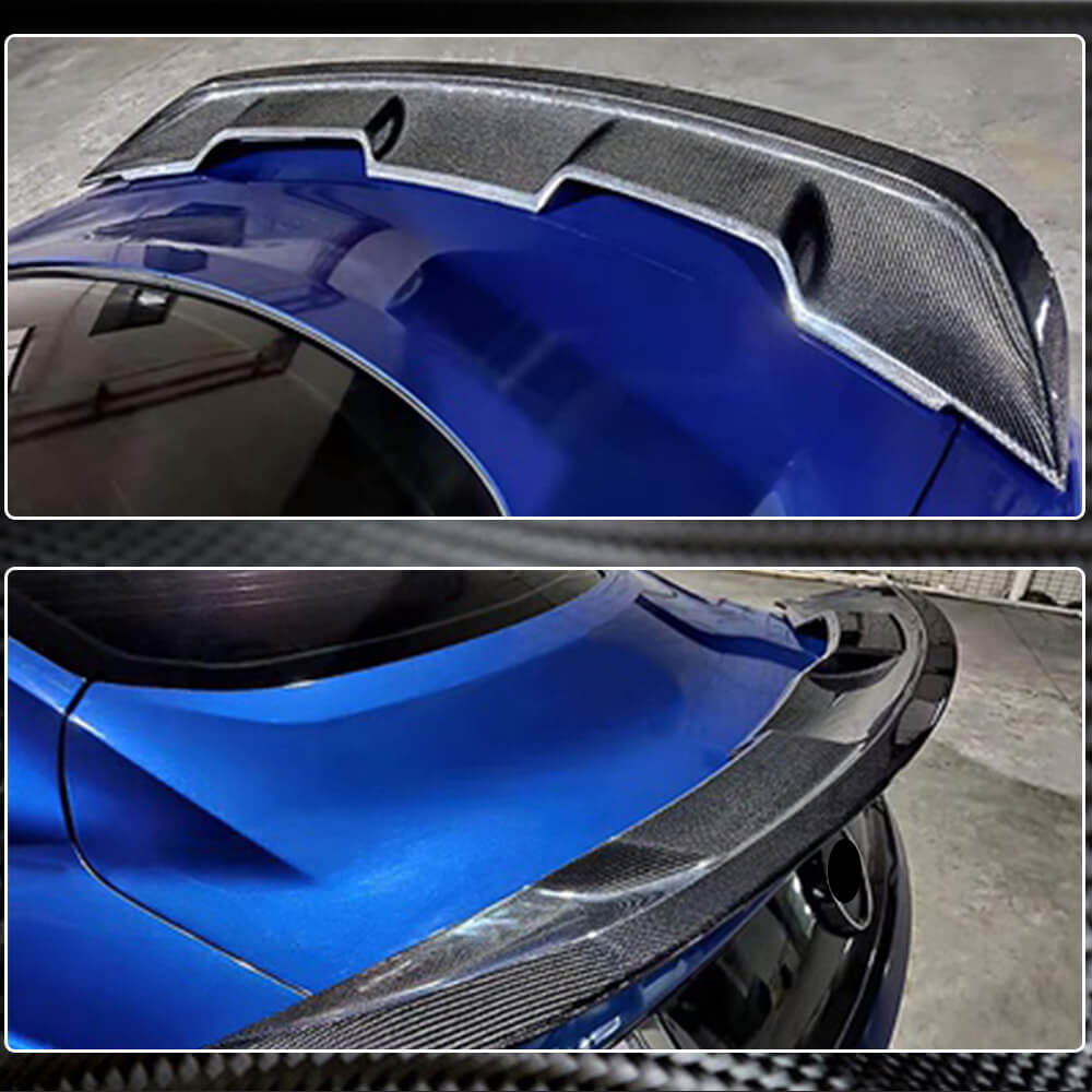 Spoiler V3 (Carbon) for Ford Mustang 2015-2023 - image 5