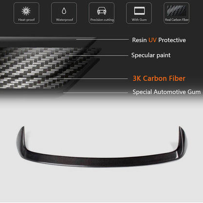 Rear Roof Spoiler Carbon Fiber V3 (F20/F21) for BMW 1 series F20/21 2011-2019 - image 5