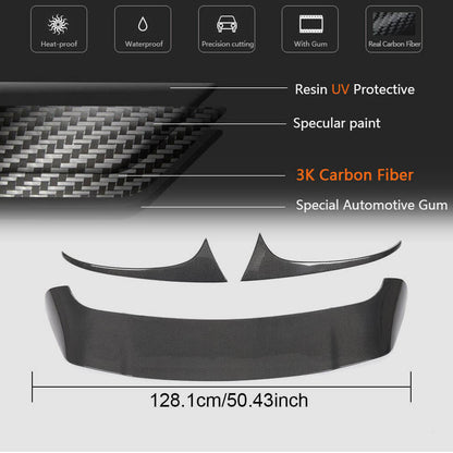 Rear Spoiler (2014-2021, Carbon) for Porsche Macan 2014-2024 - image 5