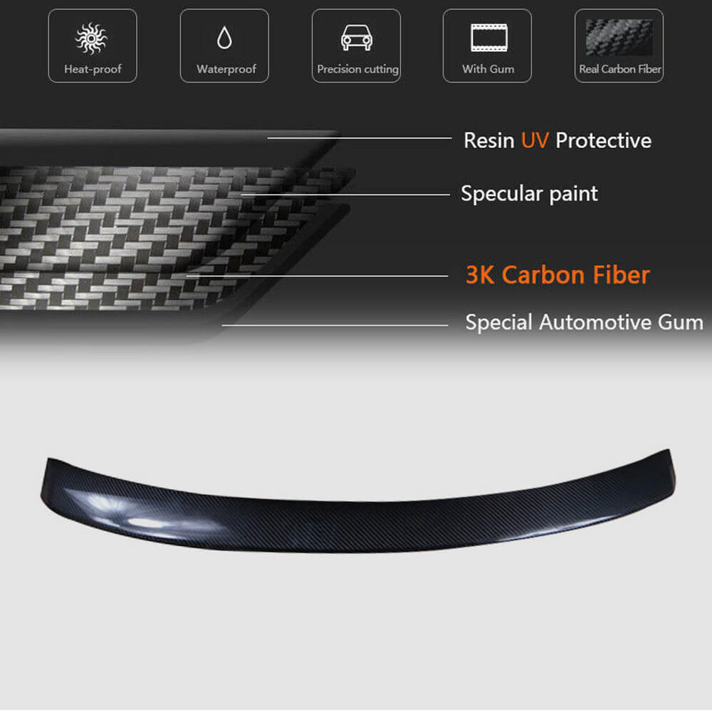 SD Visor (Carbon) for Mercedes C-class W204 2007-2015 - image 5