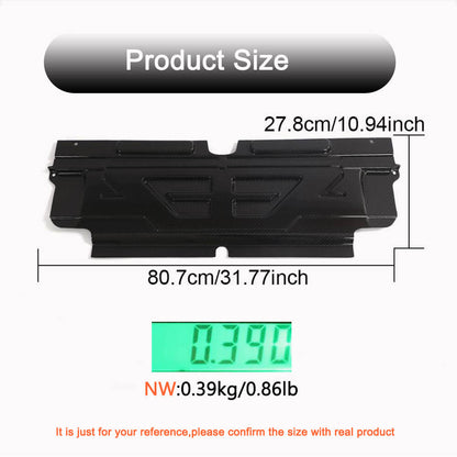 Front Engine Hood Panel Covers Dry Carbon Fiber (2021+) for BMW 3 series G20/21 2018- - image 5
