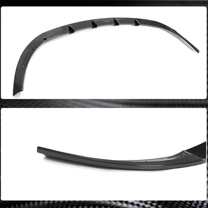 Front Bumper Lip Spoiler (for Base 2011-2014, Carbon) for BMW 6 F12/F13/F06 2011-2018 - image 5
