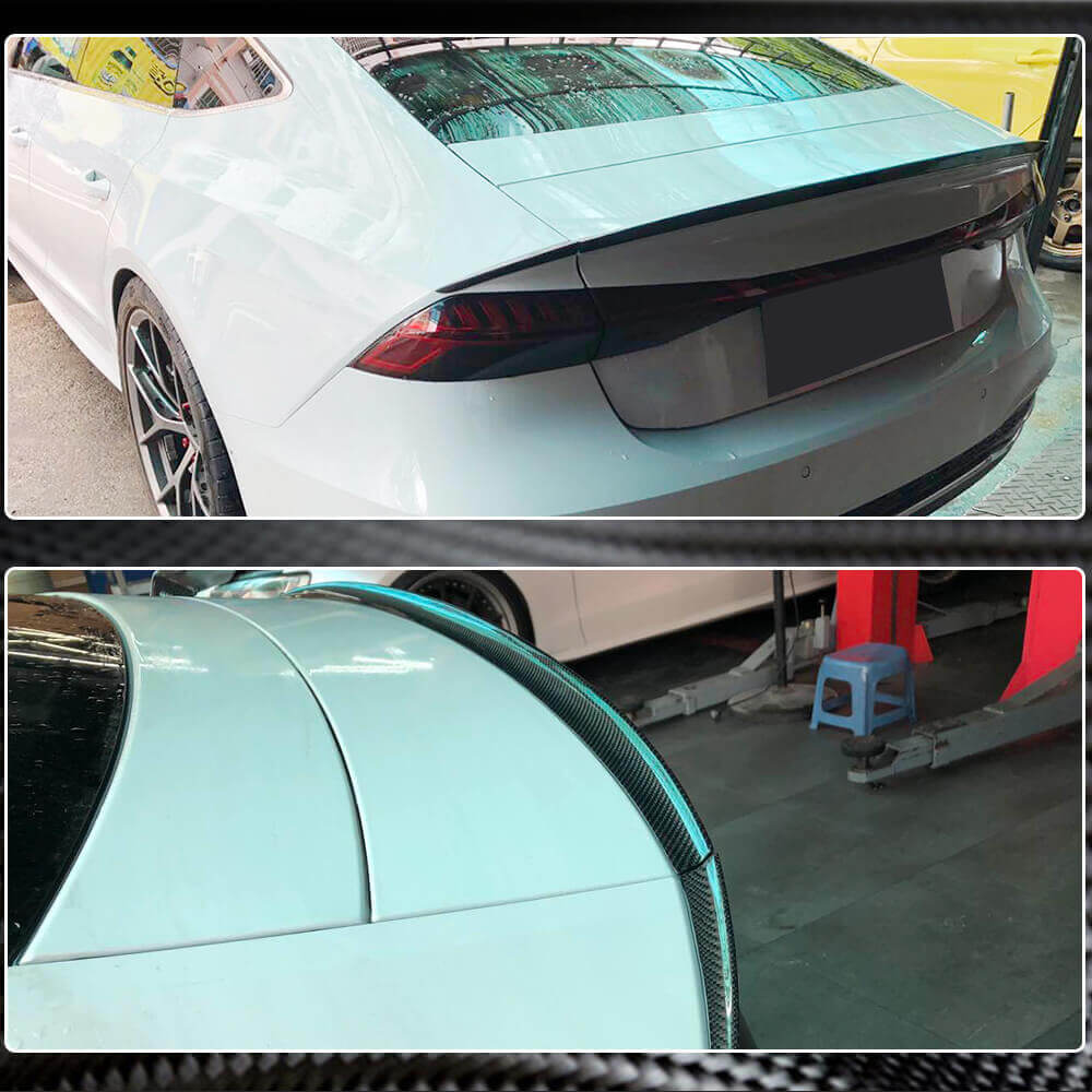 Spoiler V1 (Carbon) for Audi A7 2018- - image 5