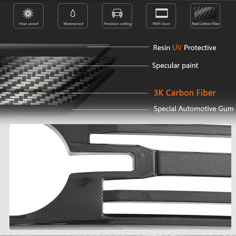 Radiator grille V2 (Carbon) for Ford Bronco - image 5