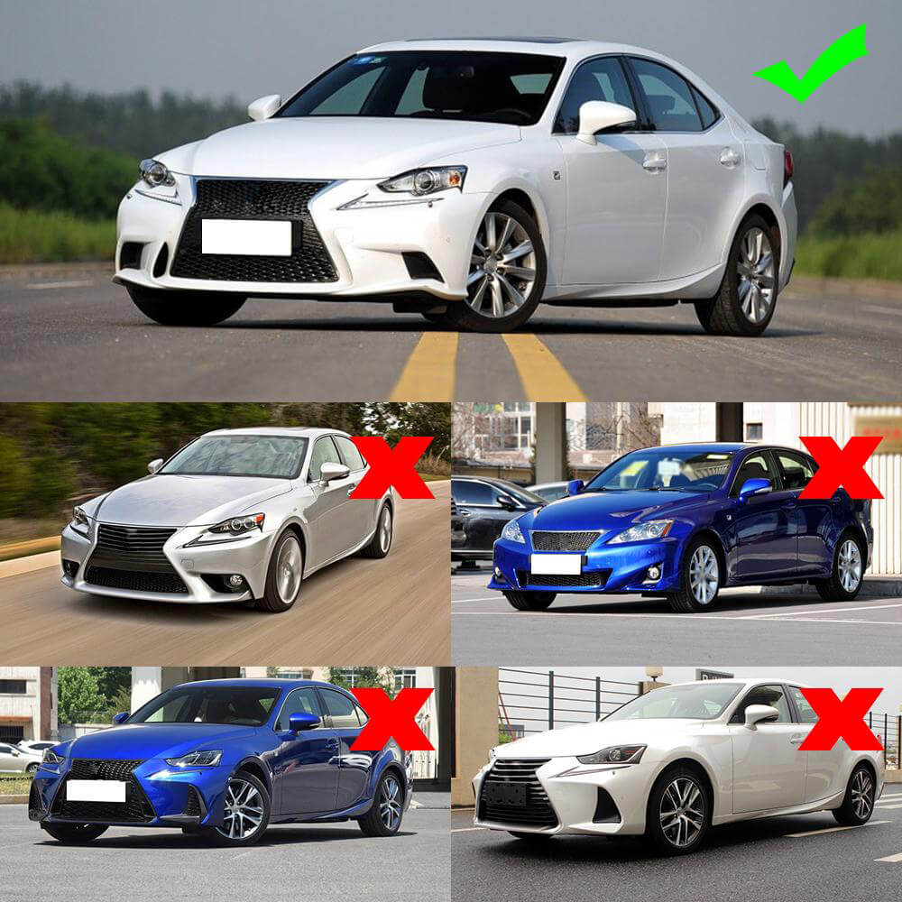 Cover on the front bumper Lip (for F-Sport 2013-2016, Carbon) for Lexus IS 2013- - image 5