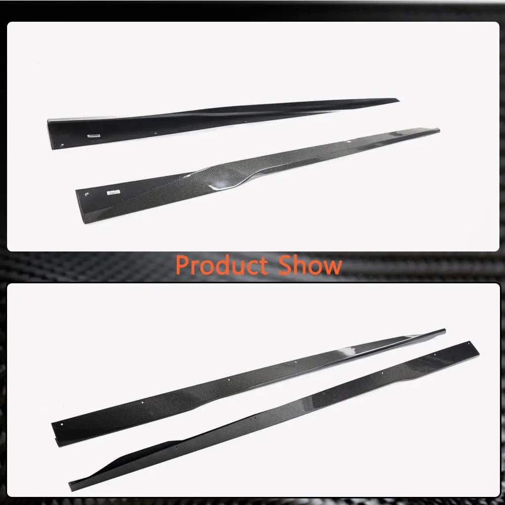 Side Skirts (Carbon) for Ford Mustang 2024- - image 5