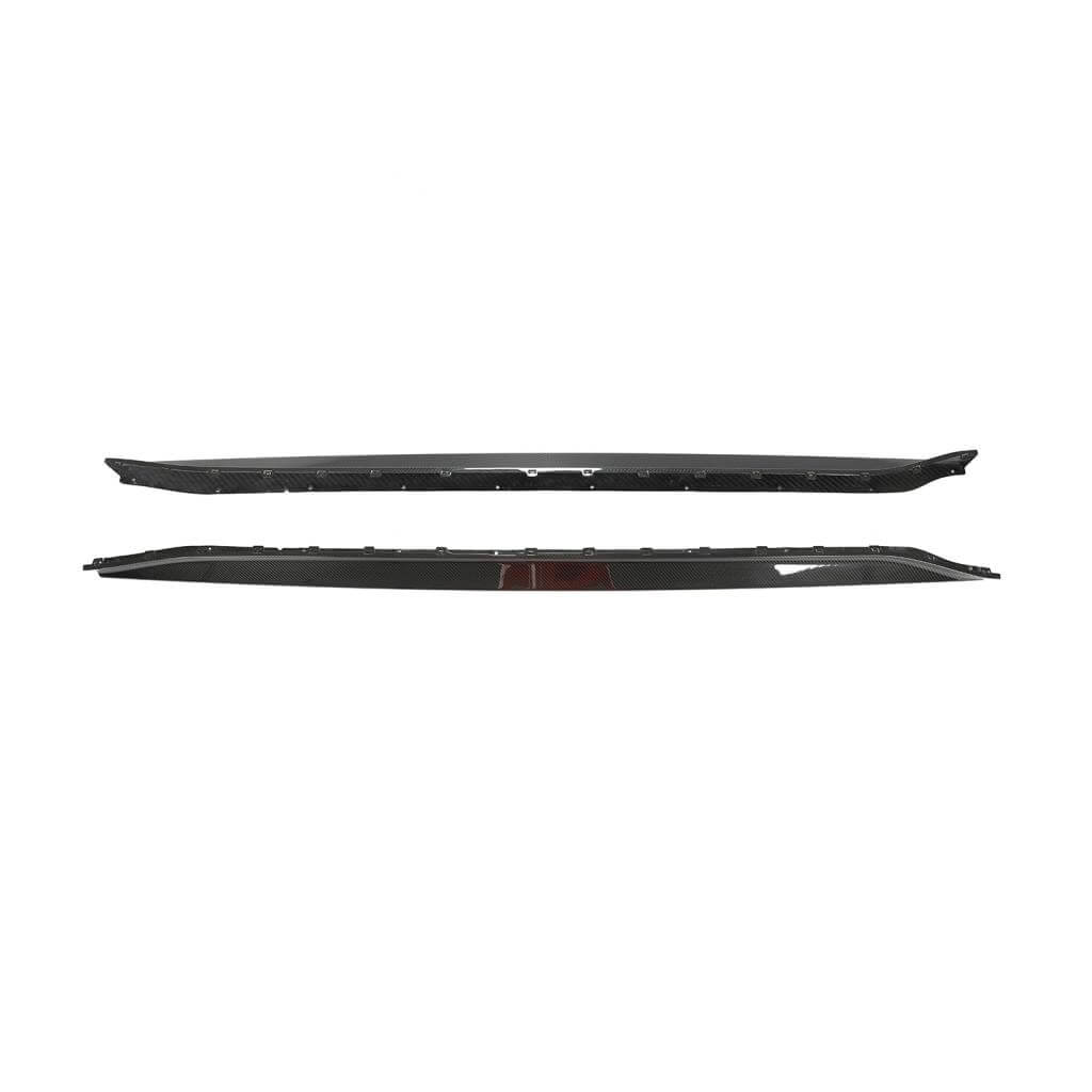Side Skirt Extensions V1 (for G80, Carbon) for BMW 3 Series G20/G21 2018- - image 5
