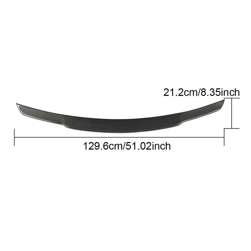 Spoiler V6 (Carbon) for Mercedes S-class W222 - image 5