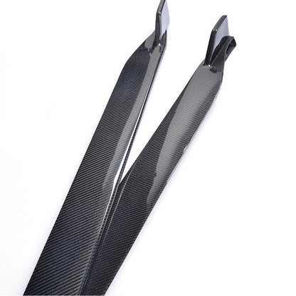 Side Skirts V2 (Carbon) for Ford Mustang 2015-2023 - image 5