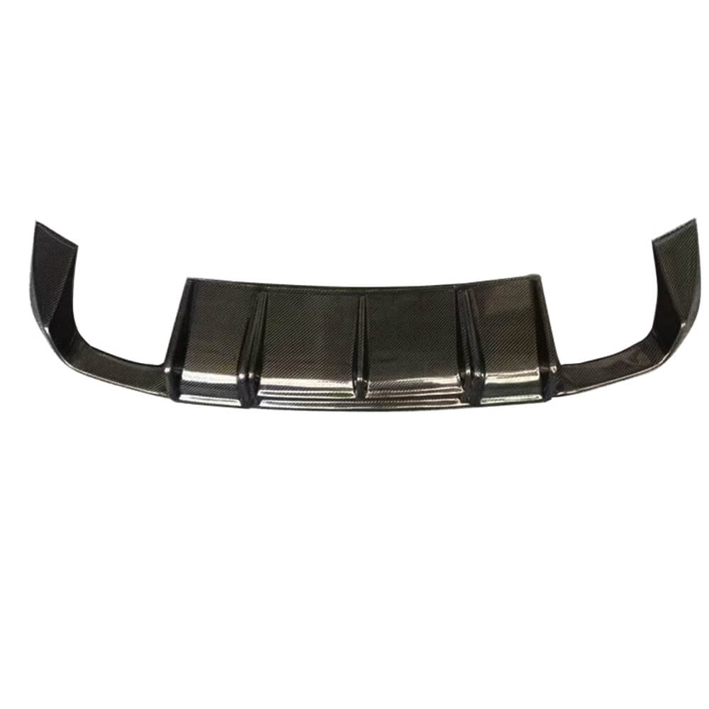 Rear Bumper Diffuser V1 (for S-Line HB 2012-2016, Carbon) for Audi A3 2012-2020 - image 5