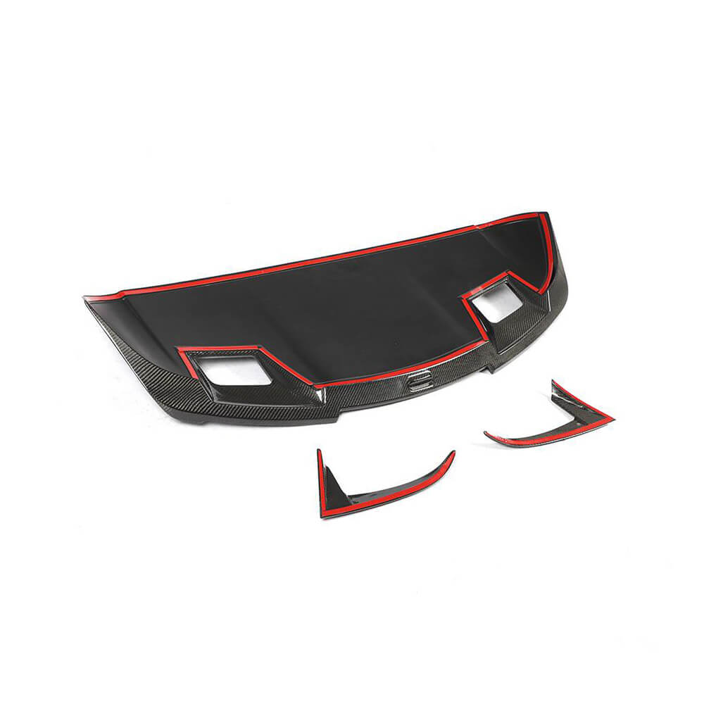 Spoiler V4 (for HB, Carbon) for Mercedes A-сlass W176 2012-2018 - image 5