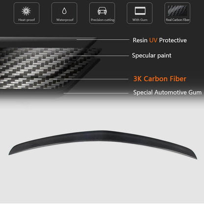 Spoiler V3 (Carbon) for Mercedes E-class W212 2009-2016 - image 6