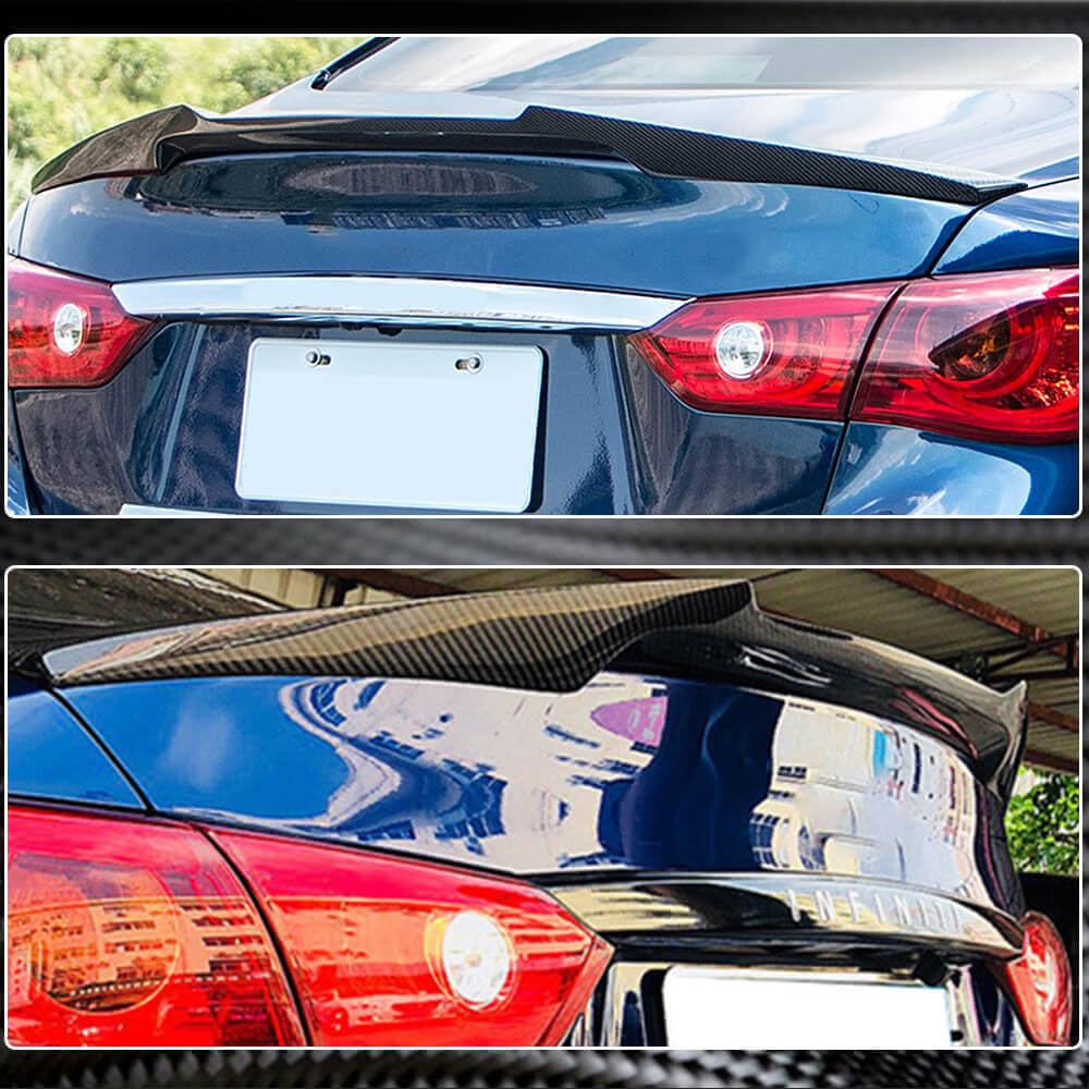 Spoiler V6 (for Q50, Carbon) for Infiniti Q50/Q60 2013-2024 - image 6
