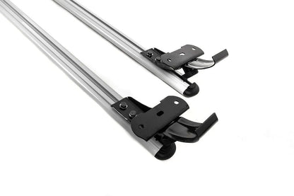 Roof rack for smooth roof Oluksuz V4 (chrome, pair) for Audi A4 B7 2004-2008 - image 6