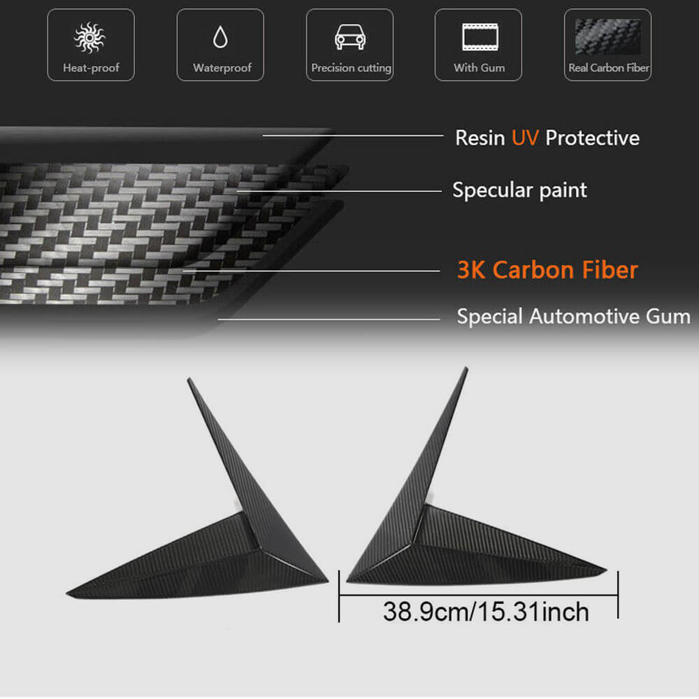 Fender Covers V1 (Dry Carbon) for Lamborghini Urus 2018- - image 6