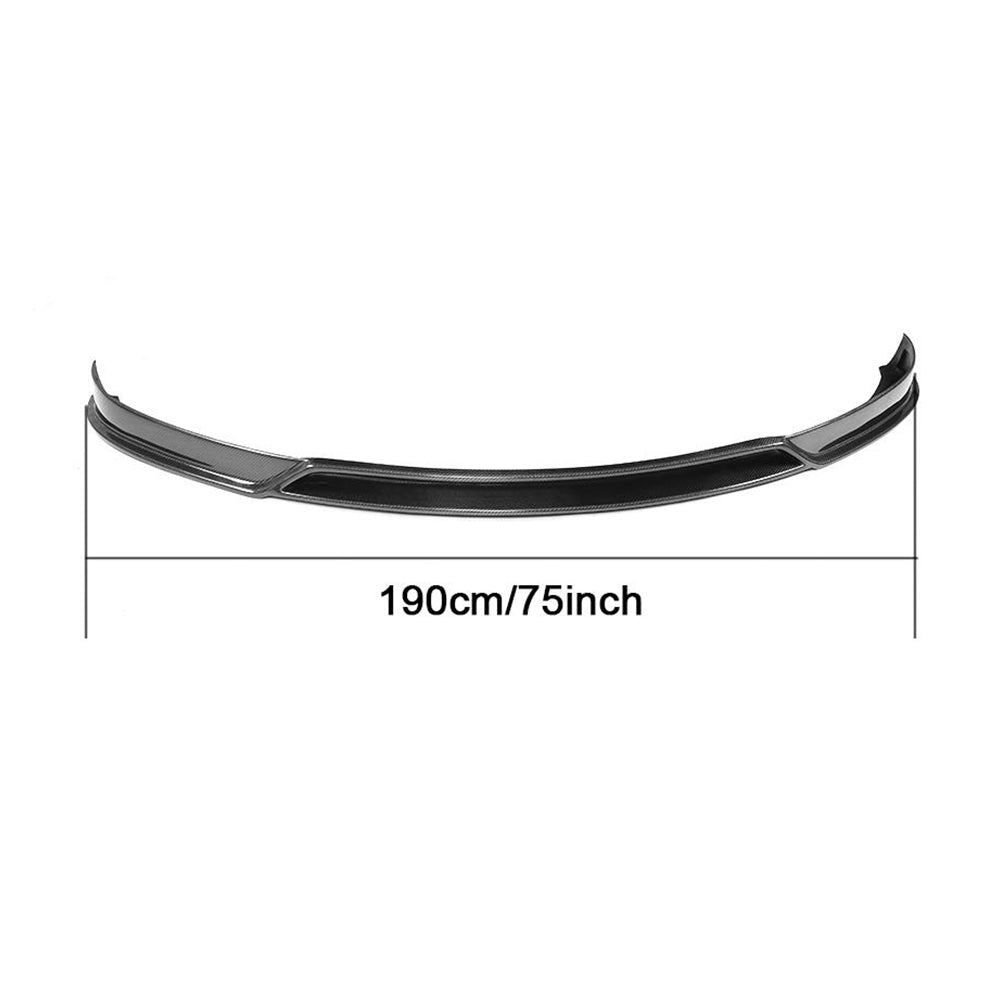 Front Bumper Lip V2 (2012-2016, Carbon) for Tesla Model S 2012– - image 6