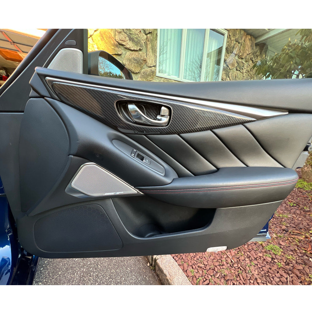 Carbon inserts in the interior (for Q50) for Infiniti Q50/Q60 2013-2024 - image 6