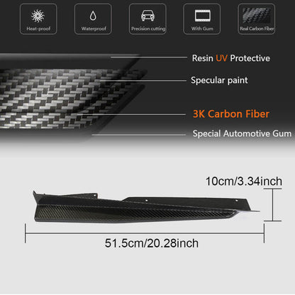 Side Skirts (2014-2019, Carbon) for Audi ТТ 2014-2023 - image 6